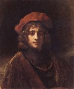 REMBRANDT Harmenszoon van Rijn Titus oil painting reproduction